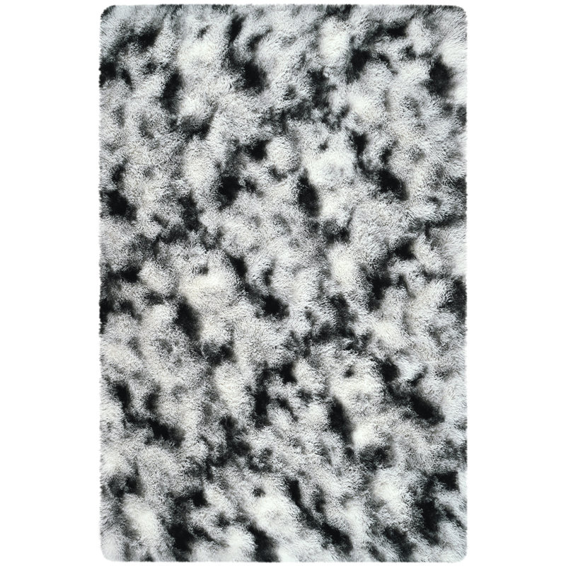 Modern Abstract Plush Carpet Indoor Washable Rug Non-Slip Soft Big Area Rug Fluffy Mat For Home Decor, Rectangle 5' x 8'