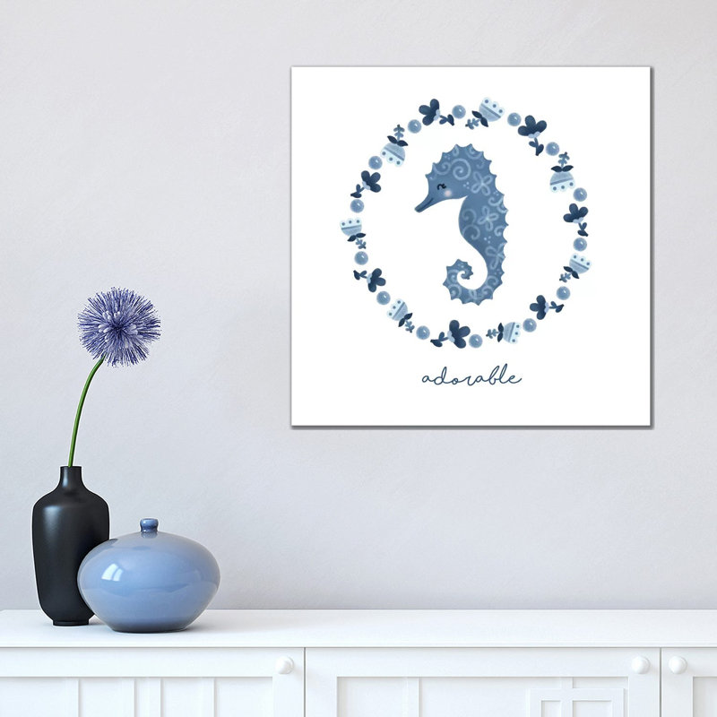 Ocean Friends II by Noonday Design - Wrapped Canvas Print, 45.72 cm H x 45.72 cm W