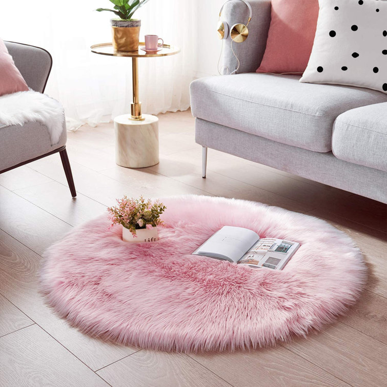 Dosie Faux Sheepskin Indoor Rug