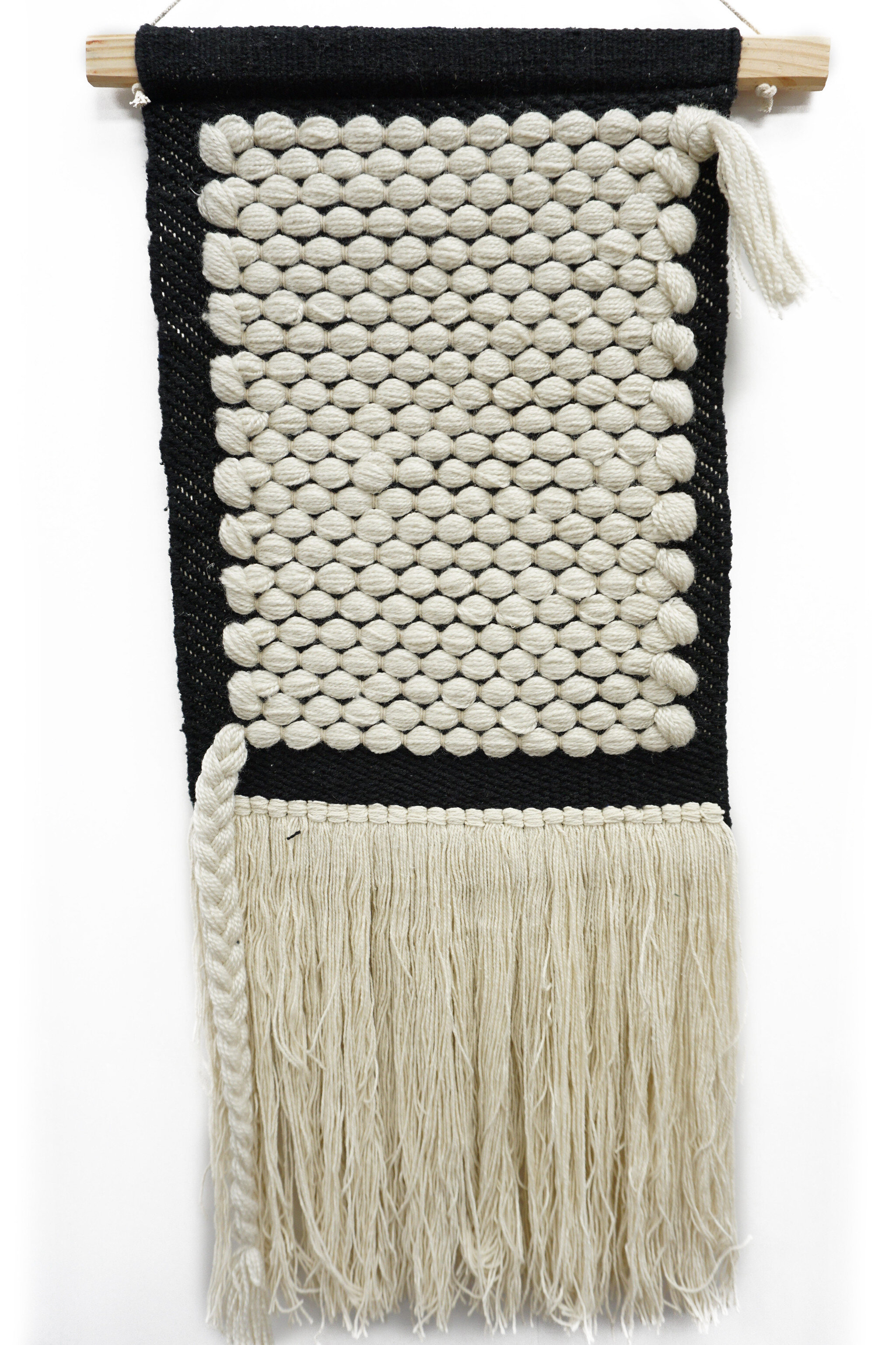 Union Rustic Macrame Hand Woven Wool Wall Hanging | Wayfair