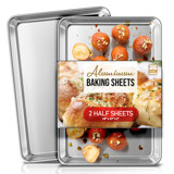 Joytable Non-Stick Aluminized Steel Half Sheet Pan Set