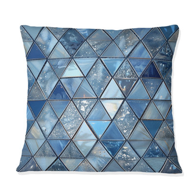 Triangle Glam - Glam Throw Pillow