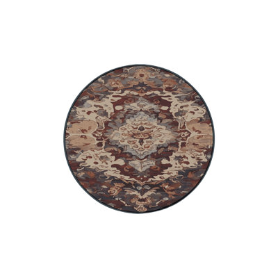 Machine Washable Brown Area Rug
