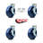 4 Piece Solid Polyurethane Caster Set