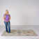 Hand Hooked Wool Oriental Indoor Rug