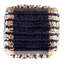 Pouf carré à carreaux de 18 po de large Rimersburg