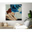 Sur les rochers sur toile-92588281