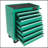 7 DRAWERS MULTIFUNCTIONAL TOOL CART WITH WHEELS-GREEN