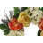 Faux Hydrangea Polyester 22'' Wreath