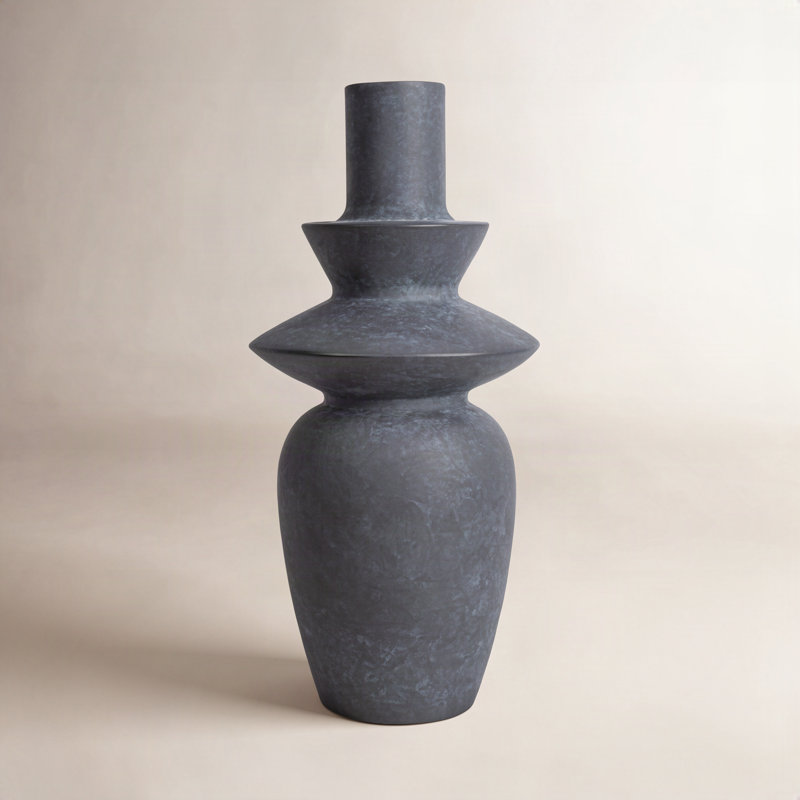 Fitzpatrick Ceramic Table Vase, Black
