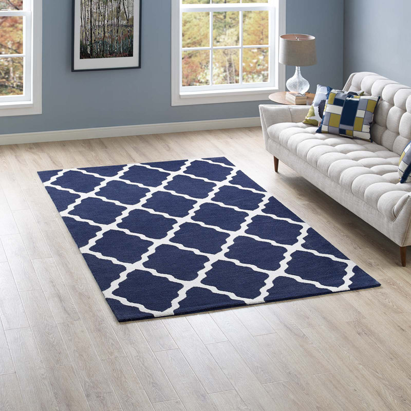 Modway Marja Moroccan Trellis Area Rug, Rectangle 8' x 10'