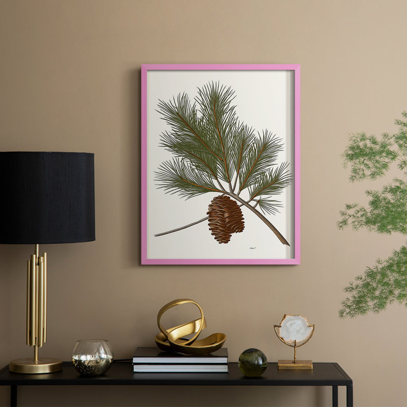 Art des Fêtes de Noël - Série 2 - CCL XXI, reproduction encadrée - bois massif, H 30 po x l 24 po, Natural