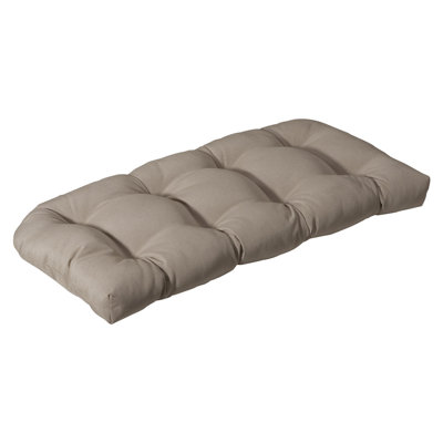 Renel Outdoor 5'' Loveseat Seat Cushion