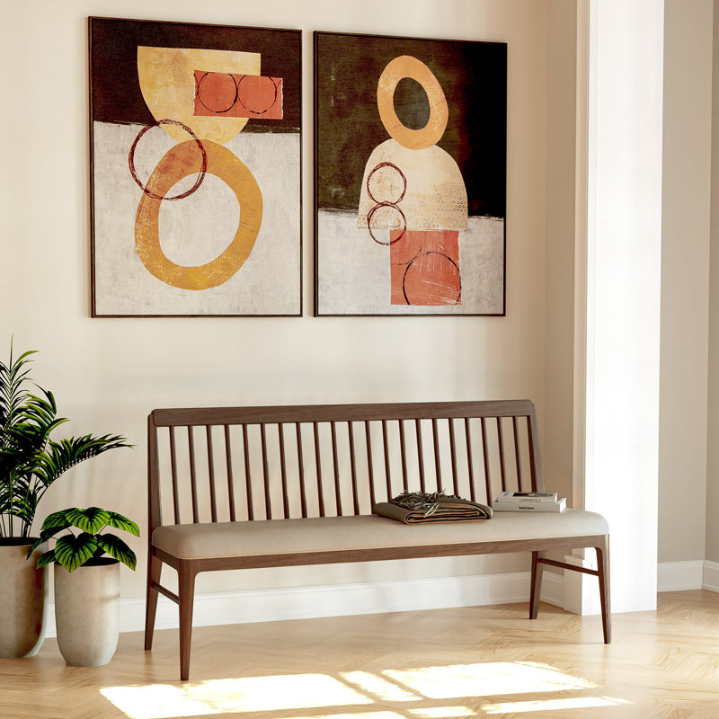 Walnut Grove Upholstered Dining Bench