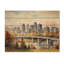 Edmonton, paysage sur bois, impression-2008664345