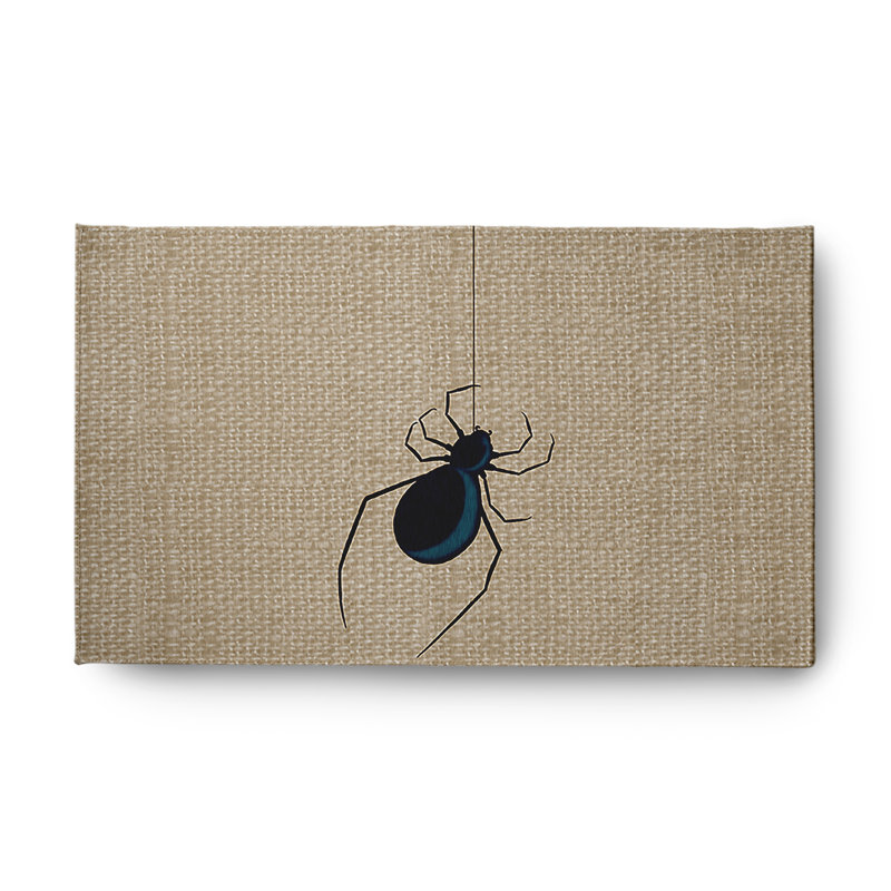 Eeek! Tapis d'Halloween en chenille CRhn350TA12, Rectangle 3 pi x 5 pi
