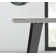 Anders Modern High Gloss Marble Effect Dining Table Set with 6 Luxury Button Velvet Dining Chairs