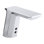 Geometric Single-Hole Touchless Ac-Powered Commercial Bathroom Sink Faucet with Insight Technology and 6-3/4" Spout
