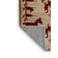 Tapis art déco brun lavable à la machine-1478353185