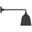 Thomas O'Brien, "Academy 17.5" Mack Barn Light in Matte Black with 16" Rockhouse Shade-1119150470-1119150491
