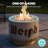  17" Propane Outdoor Patio Fire Pit-1304723000