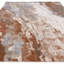 Decara Blue Abstract High-Low Rust/Grey Area Rug-722503675