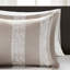 Édredon en chenille 7 pièces Taupe Luxury