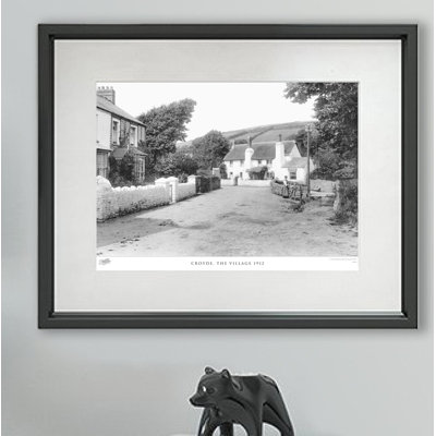 Croyde, The Village 1912 - Single Picture Frame Print