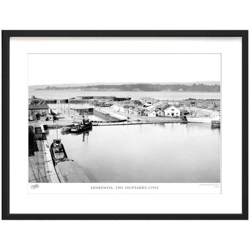 Gloucester, Lower Northgate 1923 by Francis Frith - Single Picture Frame Print, 60cm H x 80cm W x 2.3cm D
