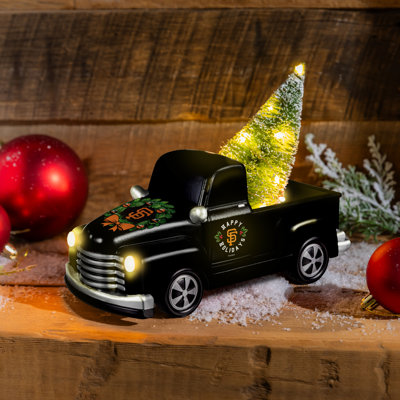 San Francisco Giants Holiday Rally Truck Statue