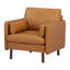 Fauteuil en cuir Reachel