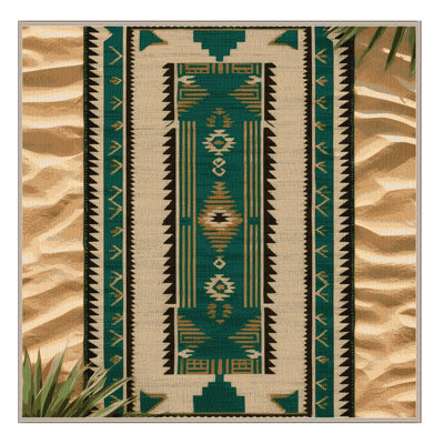  Tapis lavable Desert Oasis Southwestern