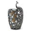 Peacock and Leaves Candleholder