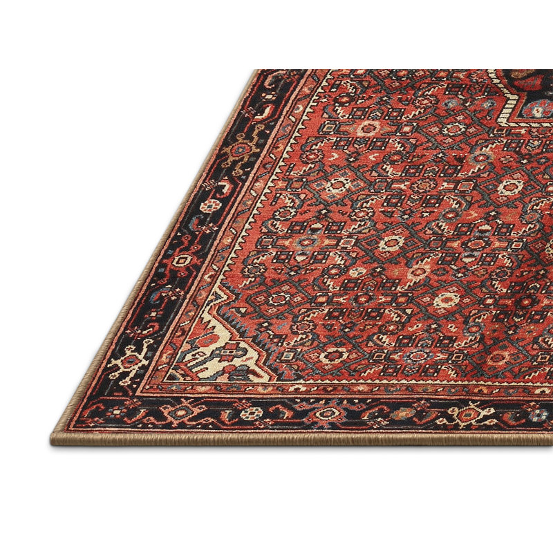 Oriental Indoor Rug, Rectangle 7' x 9'