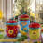 Tunisian Sunset 3 Piece Canister Set