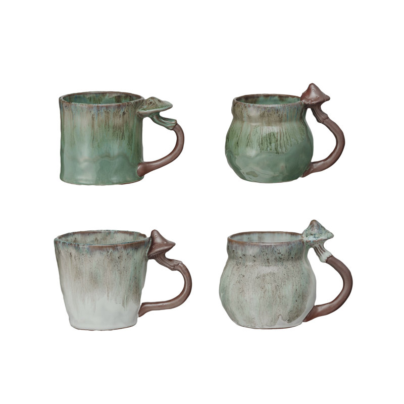 Enchanted Mushroom Stoneware Mug