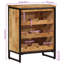 Wine Cabinet 33 cm Rough Mango Wood-878154901
