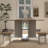 5 Pieces Folding Rectangular Dining Table Set