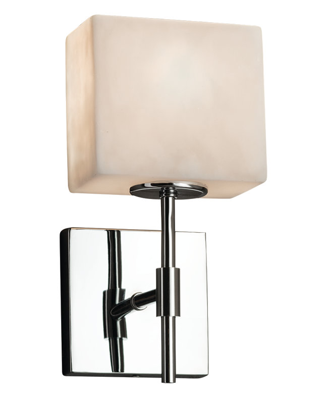 Brey LED Armed Sconce, Brushed Nickel
