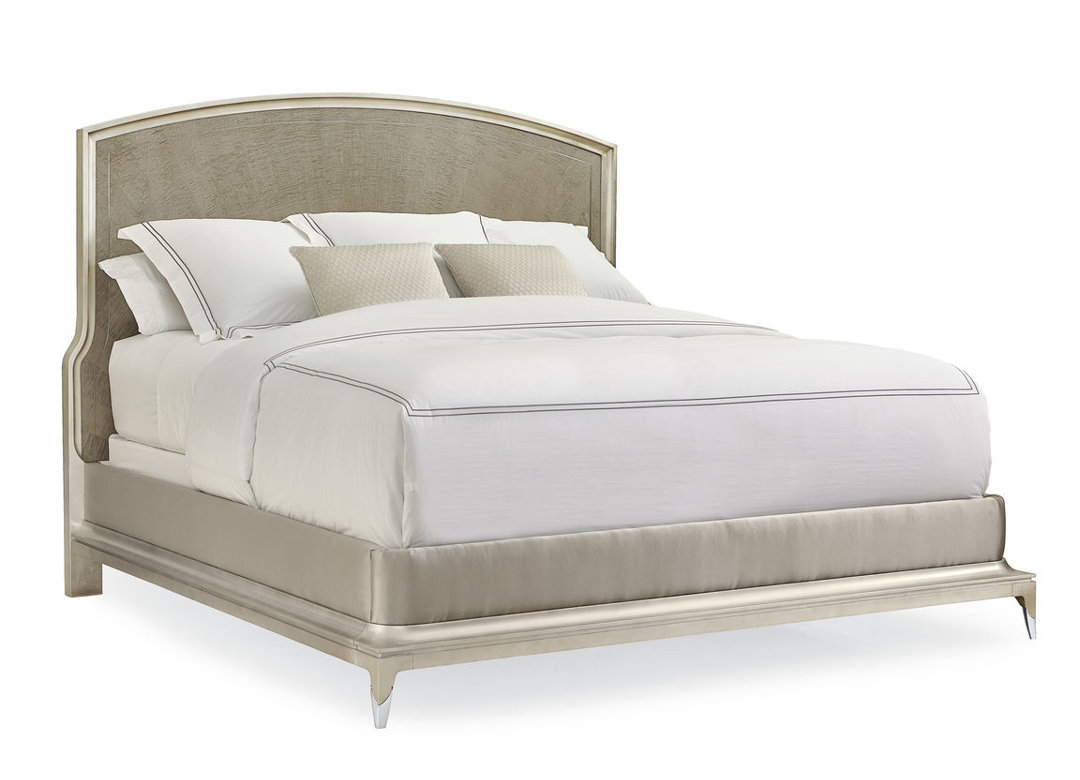 Caracole Classic Upholstered Low Profile Standard Bed Caracole Classic 