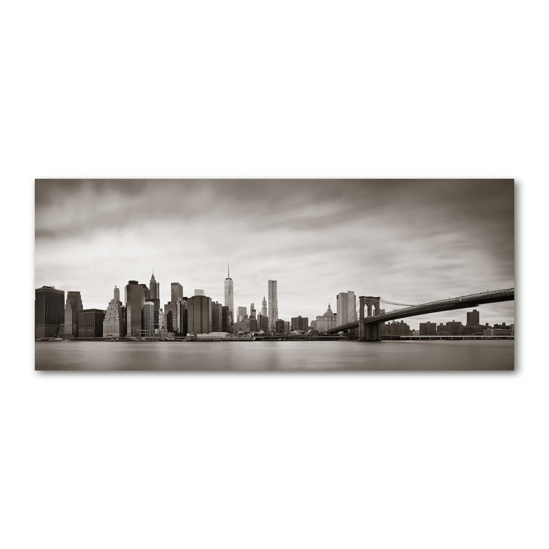 Manhattan New York - No Frame Print on Canvas