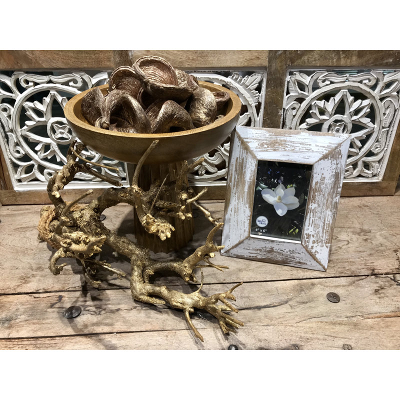 Agros Landscape & Nature Vase Filler, Gold Brushed