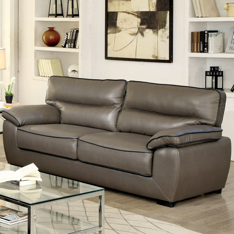 Hammett 82.5'' Faux Leather Sofa