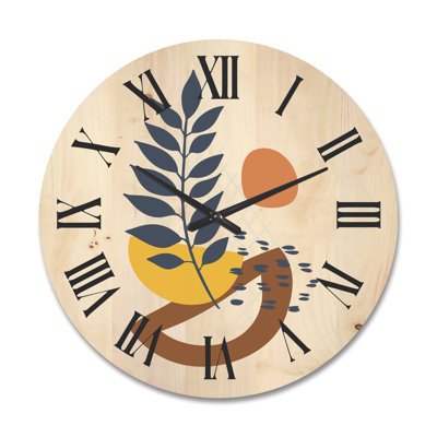 Solid Wood Wall Clock