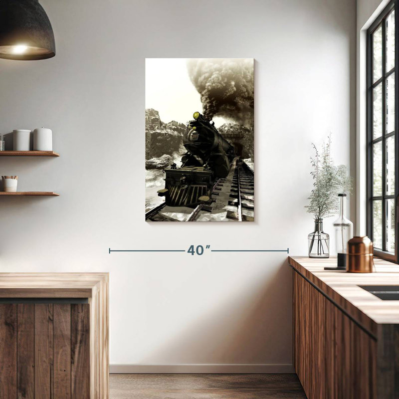 Mehar Railroad Tycoon 3, 36" H x 24" W