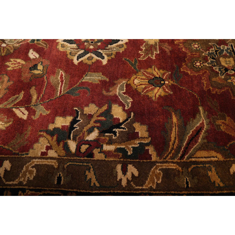 Tapis rouge Jamshidpour 8 pi 10 po x 12 pi 1 po