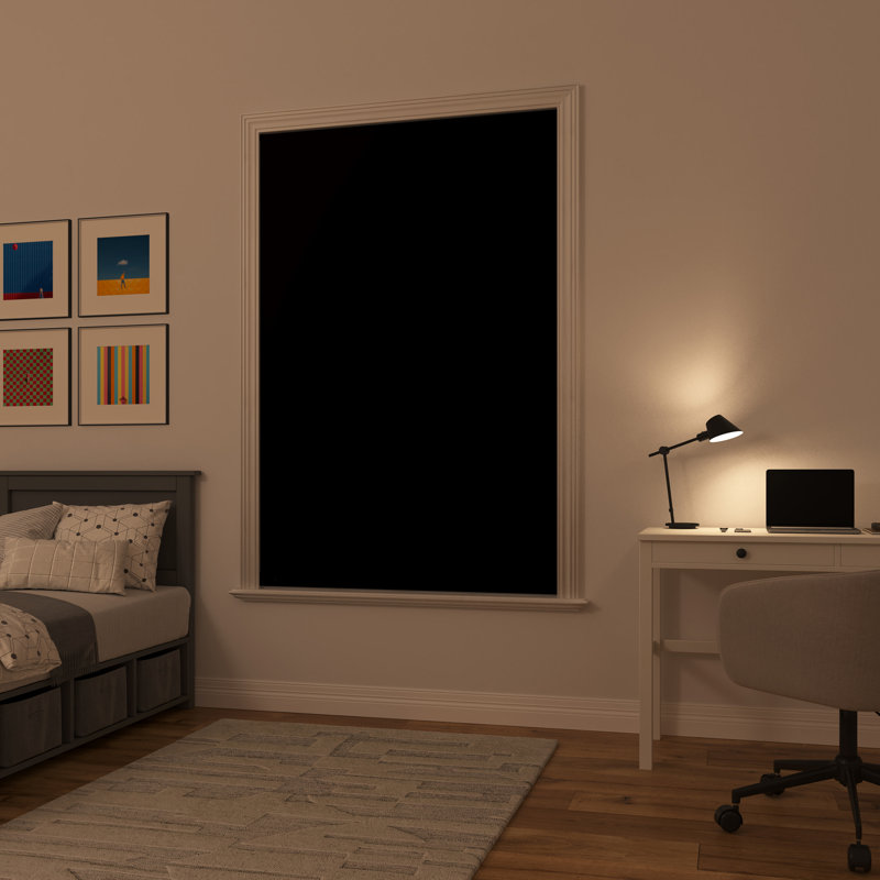 Burriss Polyester Blackout Single Curtain Panel