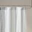 Rideau de douche en coton avec chenille-931548854