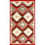 Artistic Tribal Pattern Flatwoven Antique Native American Navajo Rug