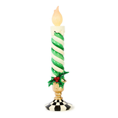 Check It Out Illuminated Trophy Candle